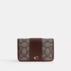 Porte-cartes fin et indispensable en jacquard emblématique