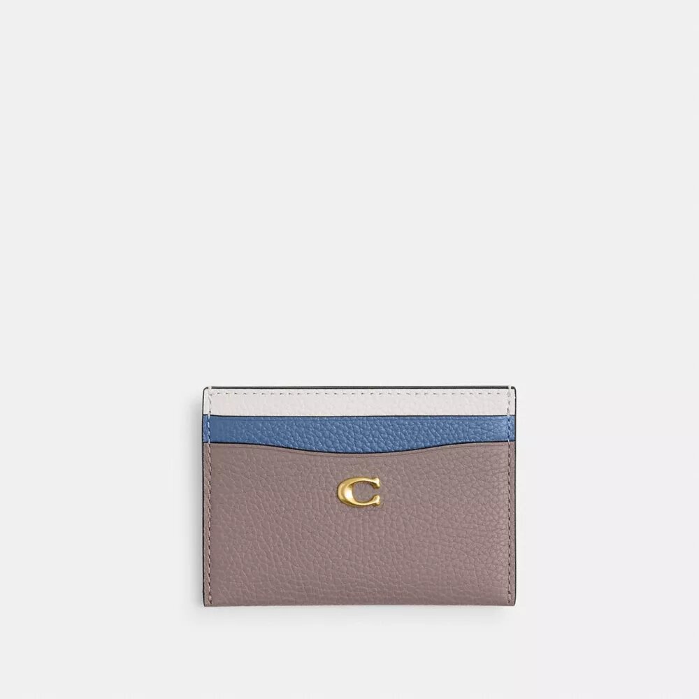 Porte-cartes indispensable en color block