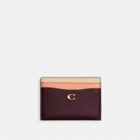Porte-cartes indispensable en color block