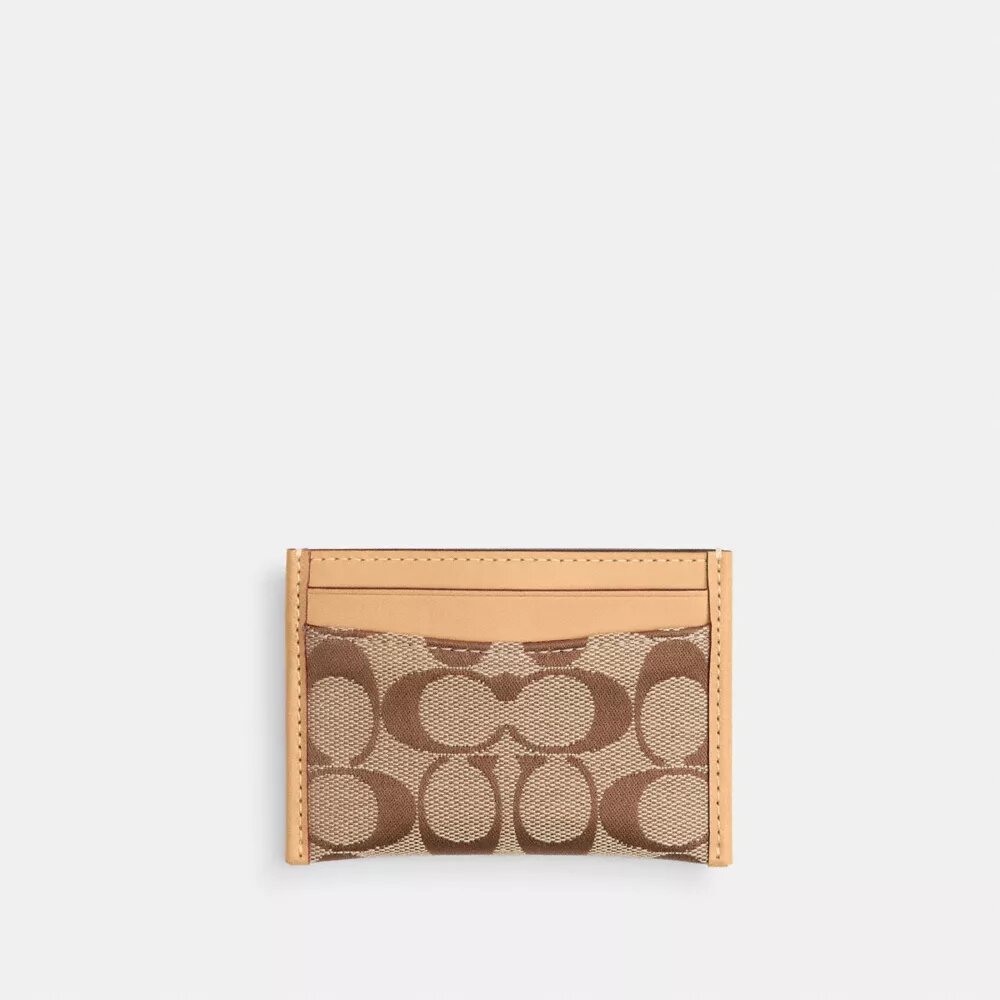 Porte-cartes indispensable en jacquard emblématique