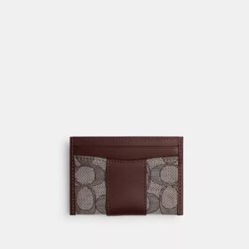 Porte-cartes indispensable en jacquard emblématique