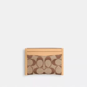 Porte-cartes indispensable en jacquard emblématique