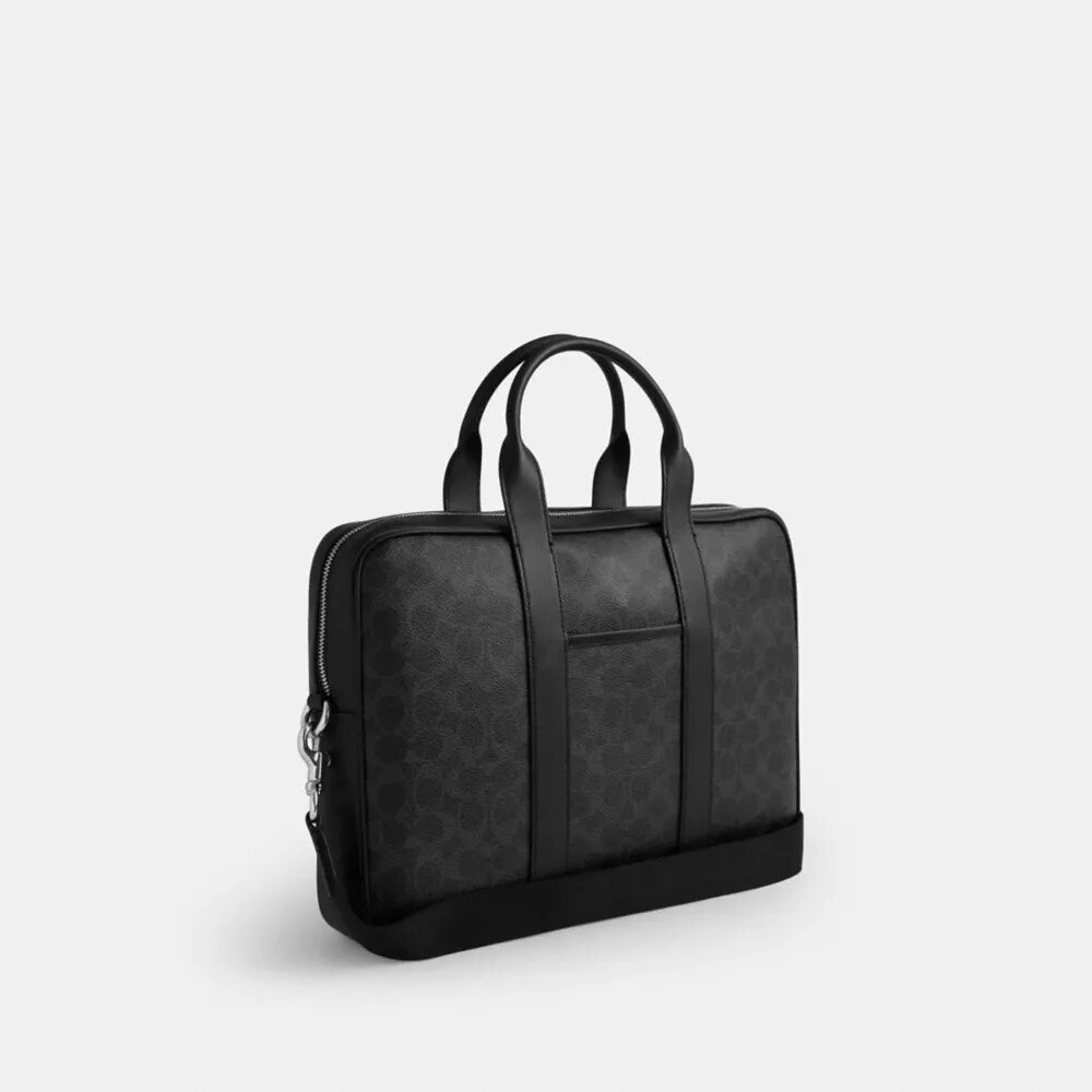 Porte-documents Austin en Signature Canvas