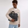 Porte-documents Ethan Slim en Signature Canvas