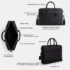 Porte-documents Ethan Slim en Signature Canvas