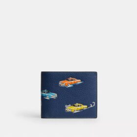 Portefeuille 3-en-1 avec imprimé voiture