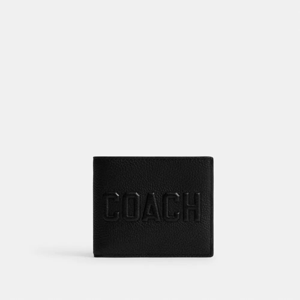 Portefeuille 3 en 1 avec motif Coach
