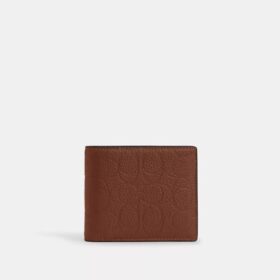 Portefeuille 3 en 1 en cuir signature
