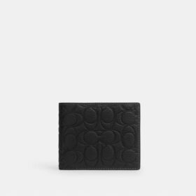 Portefeuille 3 en 1 en cuir signature