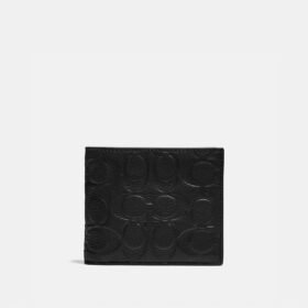 Portefeuille 3 en 1 en cuir signature
