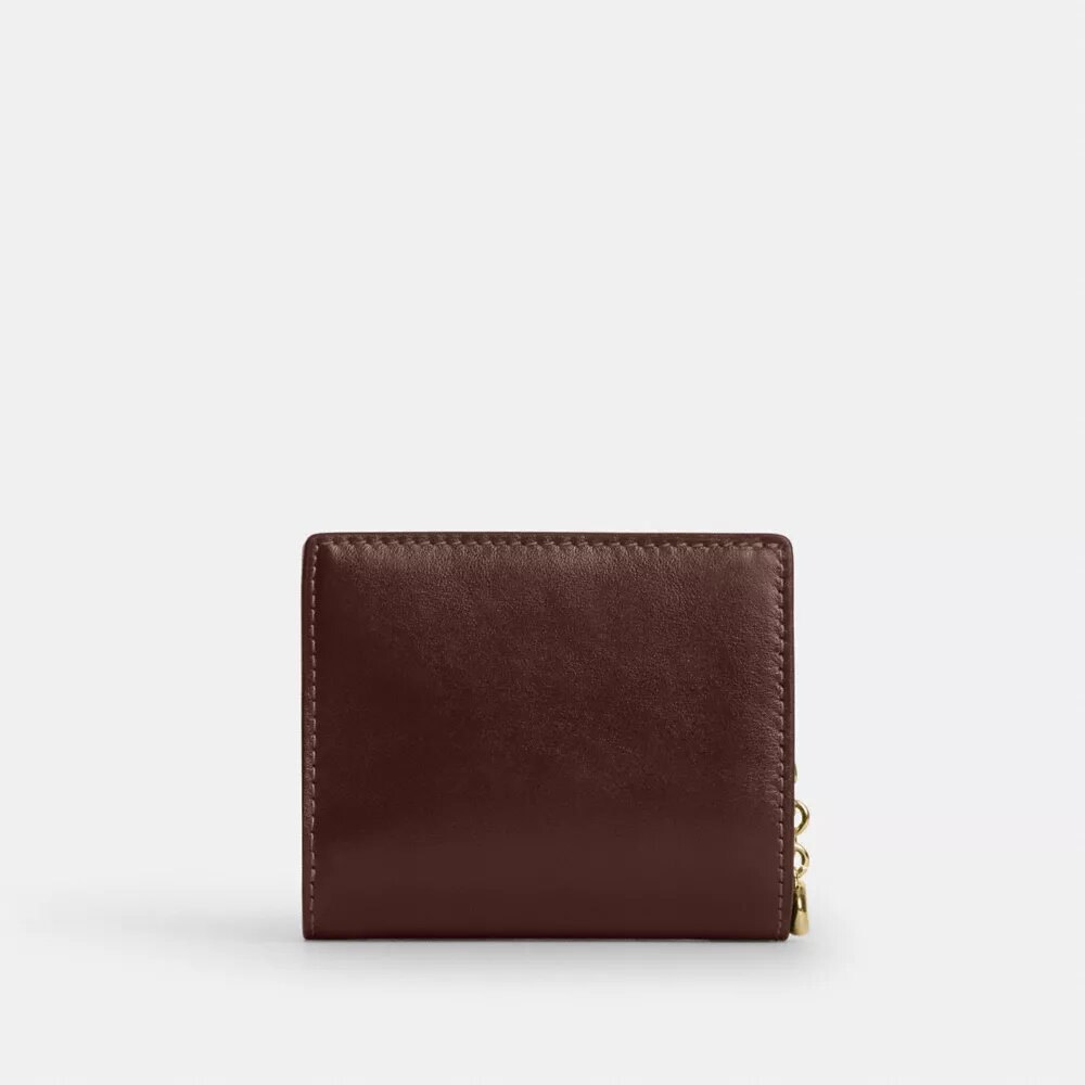Portefeuille à bouton-pression avec Charms