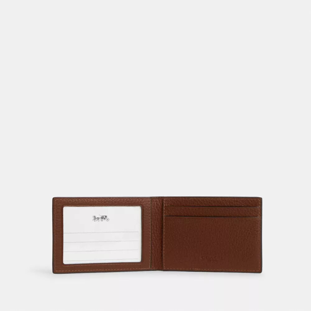 Portefeuille compact à deux volets