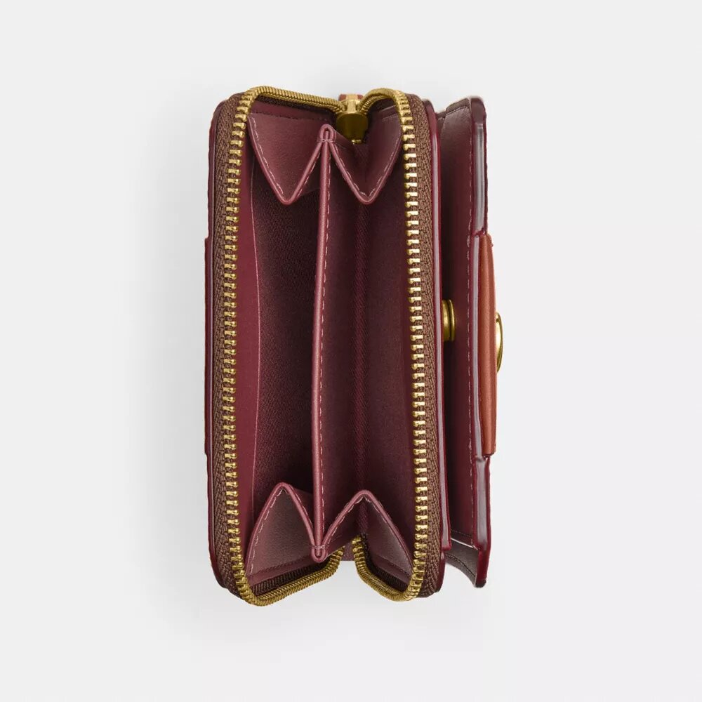 Portefeuille Essential en Signature Canvas à blocs de couleur