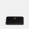 Portefeuille Essential Slim à fermeture éclair en accordéon