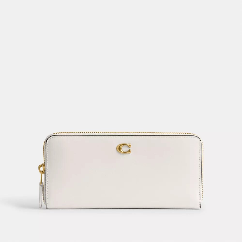 Portefeuille Essential Slim à fermeture éclair en accordéon