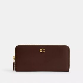 Portefeuille Essential Slim à fermeture éclair en accordéon