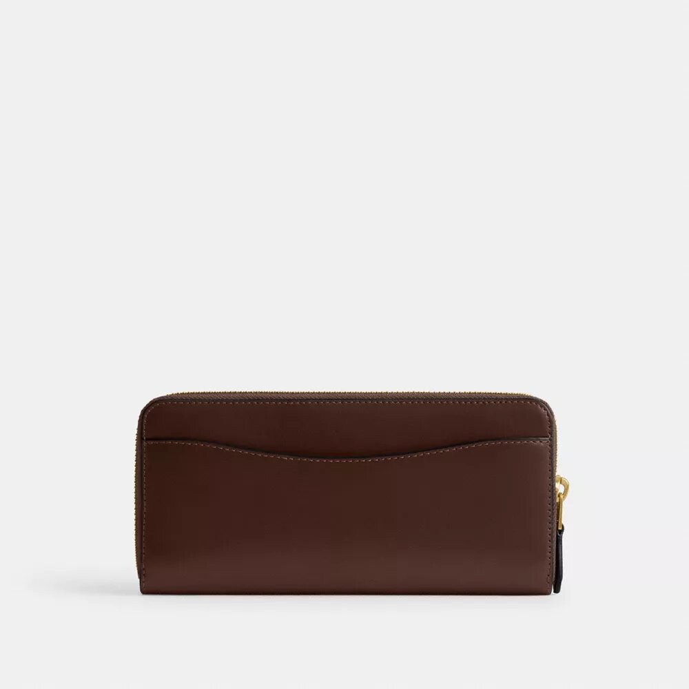 Portefeuille Essential Slim à fermeture éclair en accordéon
