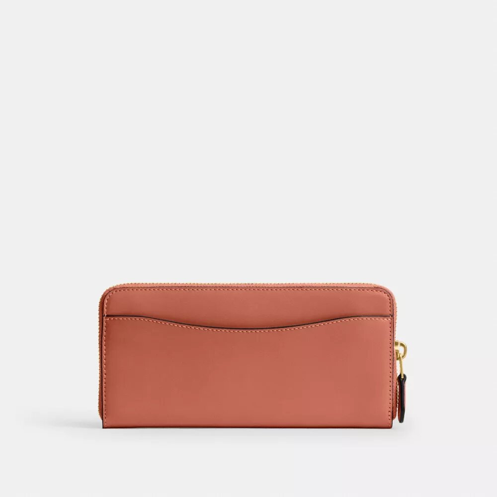 Portefeuille Essential Slim à fermeture éclair en accordéon
