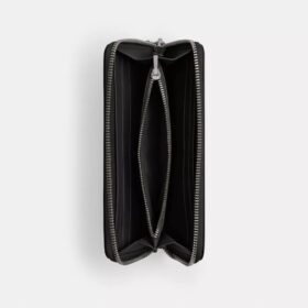 Portefeuille Essential Slim à fermeture éclair en accordéon