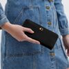Portefeuille Essential Slim à fermeture éclair en accordéon