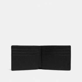 Portefeuille fin en cuir emblématique