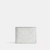 Portefeuille fin en Signature Canvas