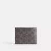 Portefeuille fin en Signature Canvas