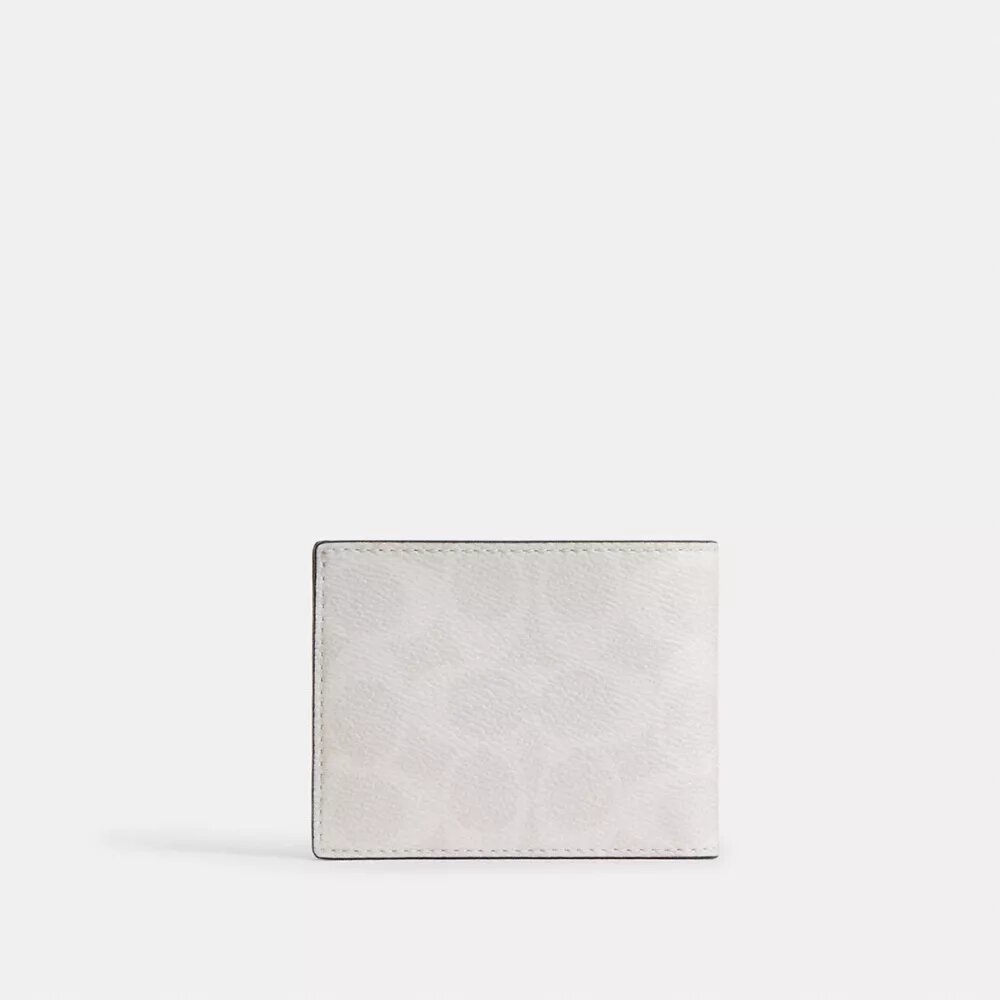Portefeuille fin en Signature Canvas