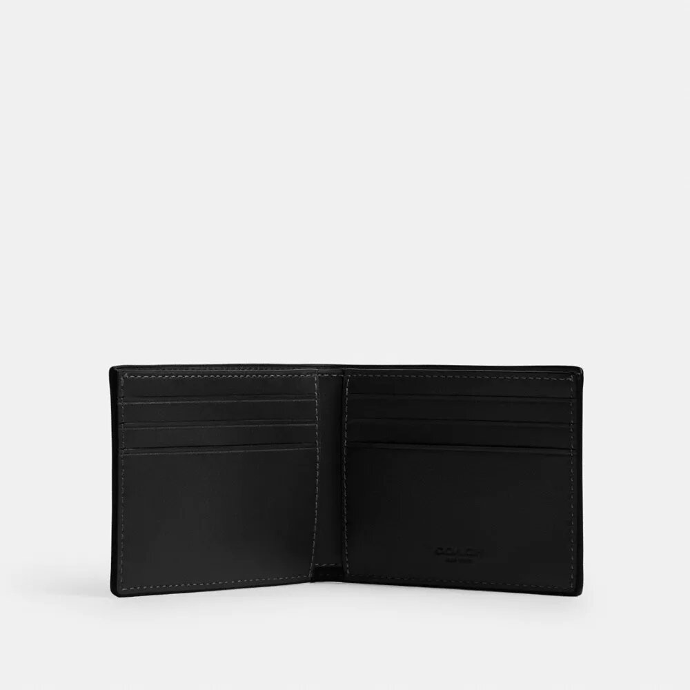 Portefeuille fin en Signature Canvas