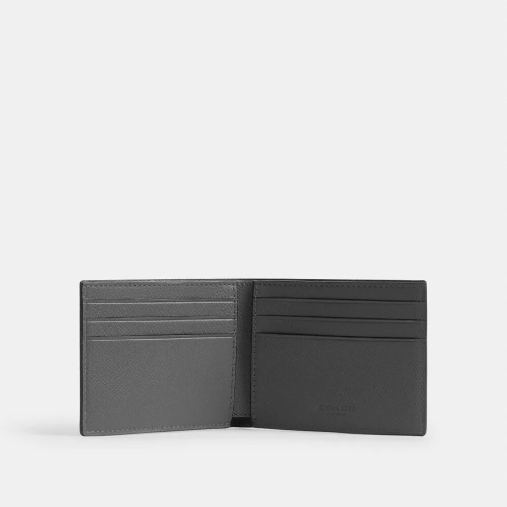 Portefeuille fin en Signature Canvas
