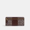Portefeuille fin Essential en jacquard emblématique