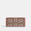 Portefeuille fin Essential en jacquard Signature Crystal