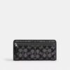 Portefeuille fin Essential en jacquard Signature Crystal