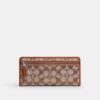 Portefeuille fin Essential en jacquard Signature Crystal