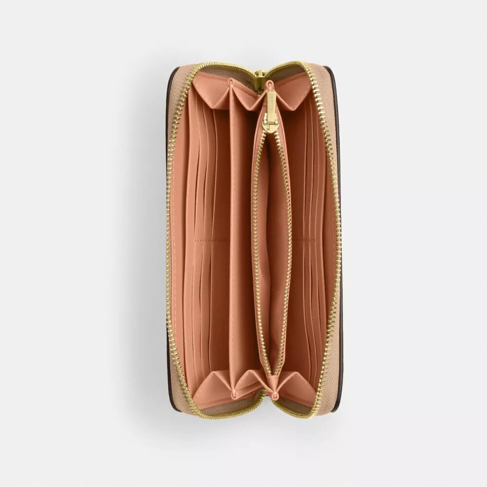 Portefeuille long à fermeture éclair sur tout le pourtour