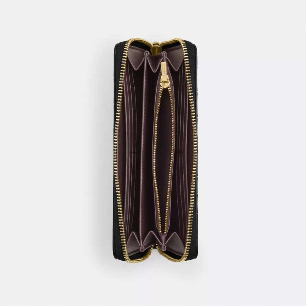 Portefeuille long à fermeture éclair sur tout le pourtour