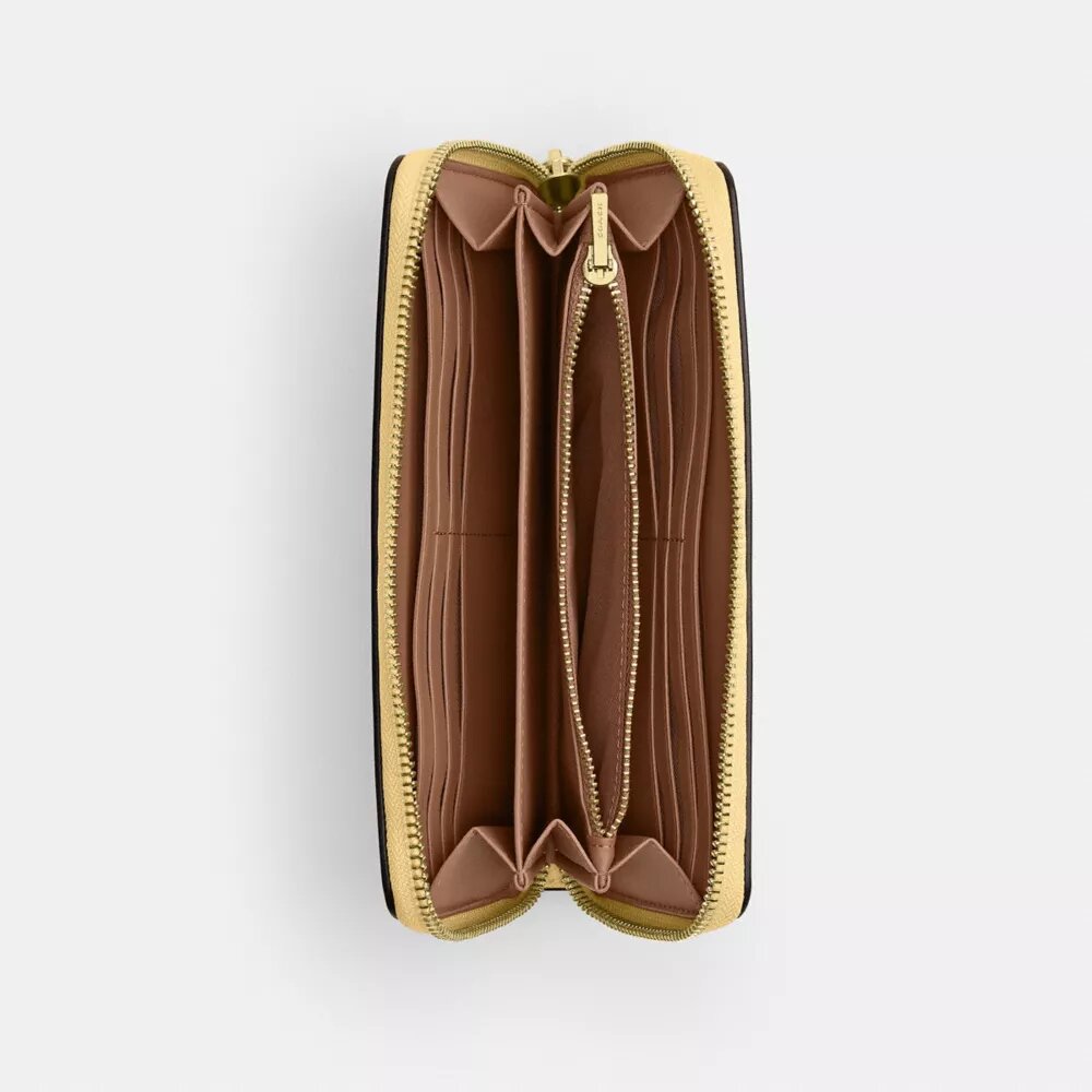 Portefeuille long à fermeture éclair sur tout le pourtour