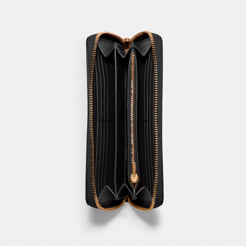 Portefeuille long à fermeture éclair sur tout le pourtour