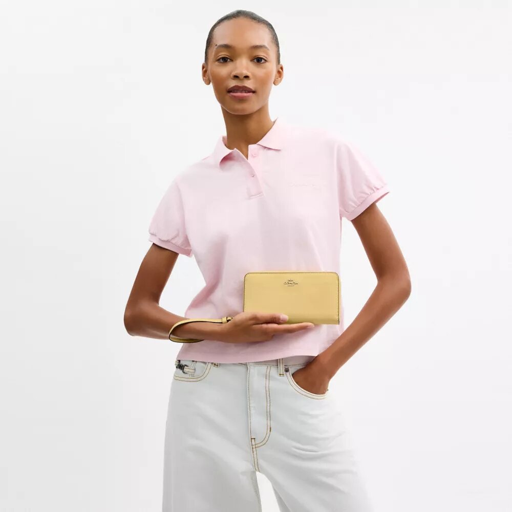 Portefeuille long à fermeture éclair sur tout le pourtour