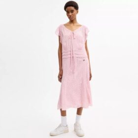 Robe longue imprimée
