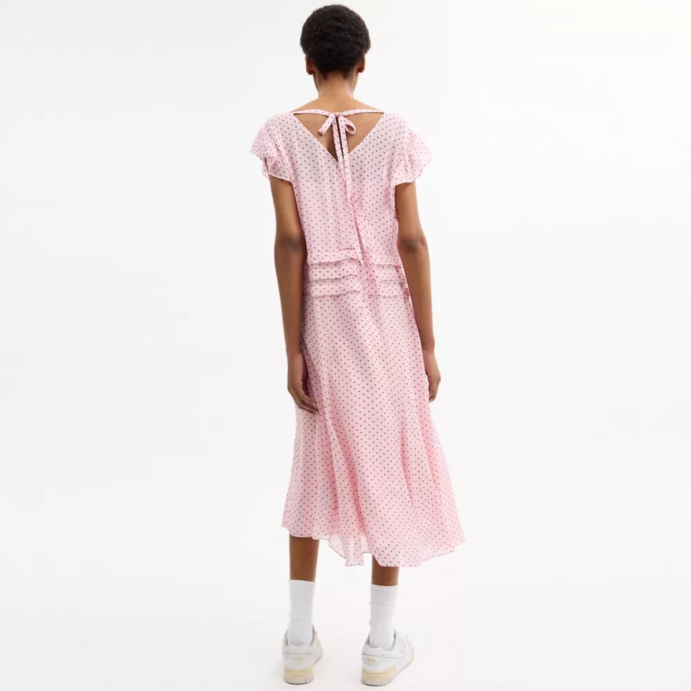 Robe longue imprimée