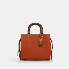 Rogue 20 en cuir régénératif avec détails en peau de serpent