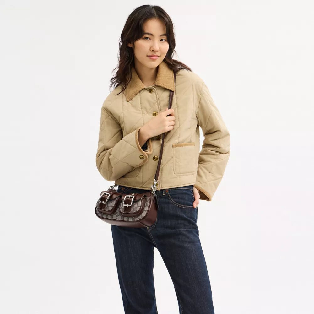 Sac Ashton en jacquard signature
