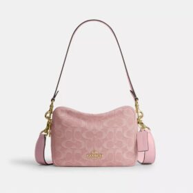 Sac bandoulière Carey en denim emblématique