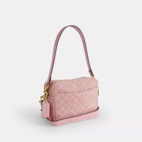 Sac bandoulière Carey en denim emblématique