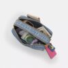 Sac à bandoulière Carey en denim « Loved » avec Charms