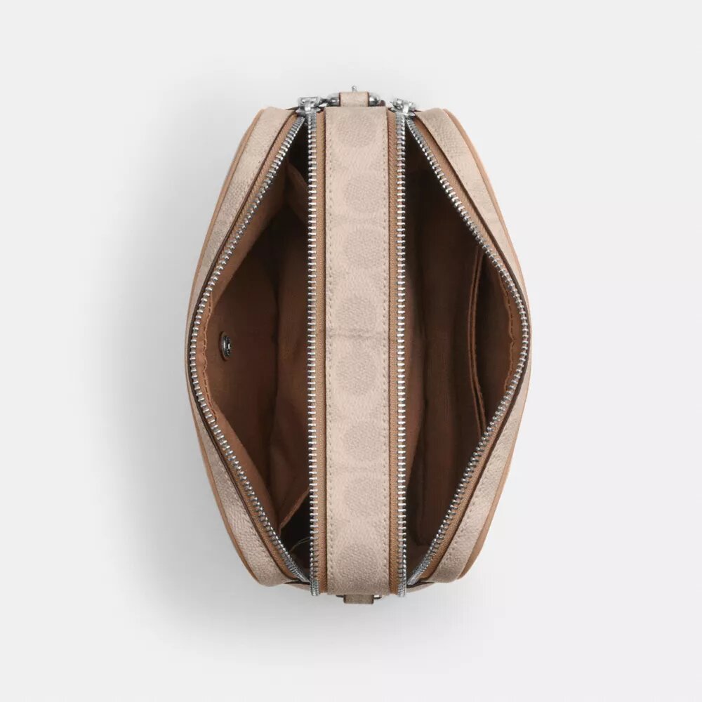 Sac bandoulière Carey en Signature Canvas