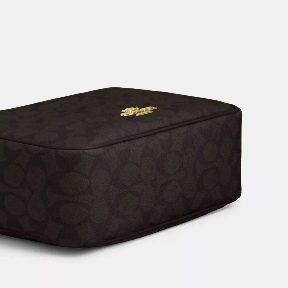 Sac bandoulière Carey en Signature Canvas