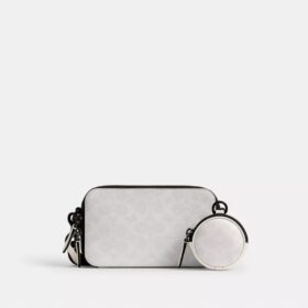 Sac bandoulière Charter Slim en Signature Canvas
