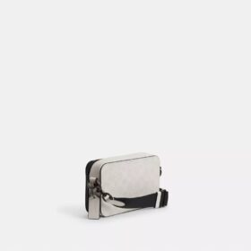 Sac bandoulière Charter Slim en Signature Canvas